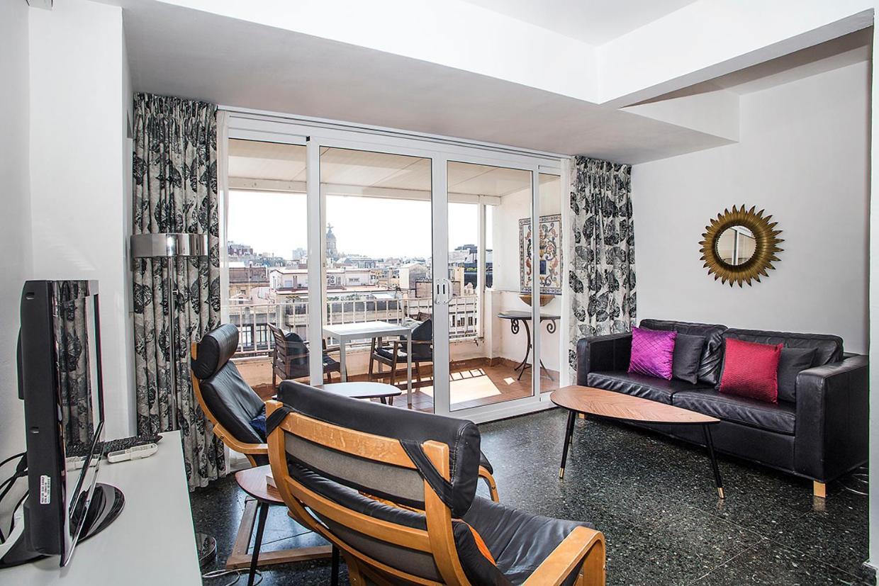 Апартаменты The Gran Via Penthouse Барселона Экстерьер фото